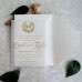 Vellum Paper Invitation Card Foiling Wedding Invitation Customized Wholesale